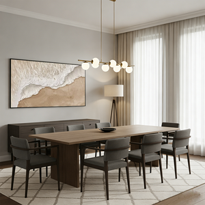 Beige 3D Wave Art | Textured Neutral Modern Wall Painting #SS041