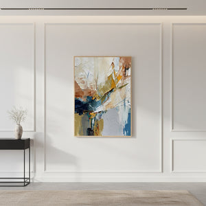 Modern Abstract Impasto Oil Painting | Hand-Painted Wall Art #SS001