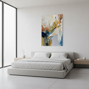 Modern Abstract Impasto Oil Painting | Hand-Painted Wall Art #SS001