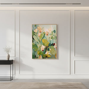 Hand-Painted 3D Botanical Floral Texture Art #SS020