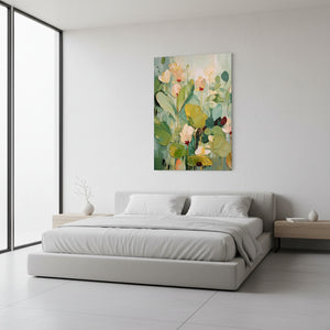 Hand-Painted 3D Botanical Floral Texture Art #SS020