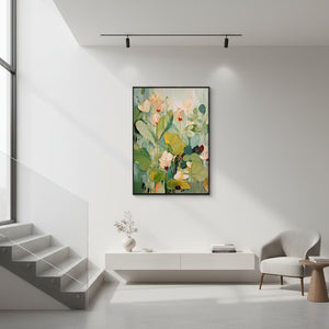 Hand-Painted 3D Botanical Floral Texture Art #SS020