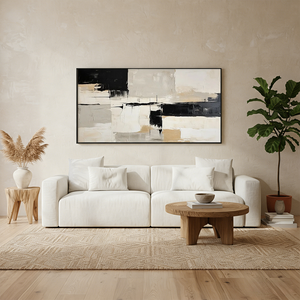 Large Geometric Wall Art for Living Room & Office #SS056