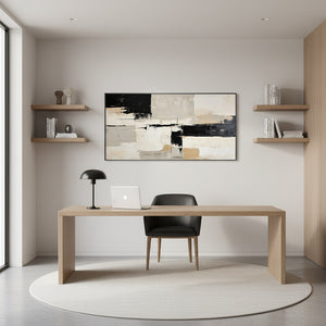 Large Geometric Wall Art for Living Room & Office #SS056