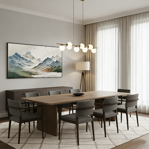 Large Modern Mountain Wall Art for Living Room | Nature Landscape #SS034