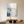Hand-Painted Abstract Blue & White Oil Painting: Ethereal Modern Art #SS005