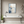 Hand-Painted Abstract Blue & White Oil Painting: Ethereal Modern Art #SS005
