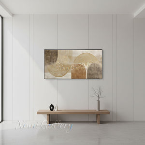 Handcrafted Minimalist Abstract Oil Painting #SS283