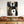 Handmade Modern Retro Abstract Dog Canvas Wall Art #TC014