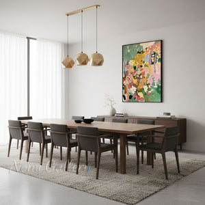 French Romantic Floral Wall Art for Living Room Decor #SS251