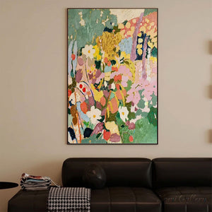 French Romantic Floral Wall Art for Living Room Decor #SS251