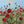 Handmade Abstract Red Poppy Field Impasto Canvas Artwork #TC039