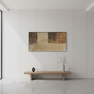 Wabi Sabi Minimalist Abstract Oil Painting #SS289