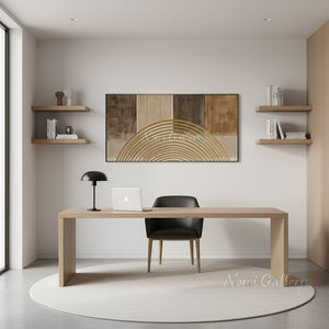 Wabi Sabi Minimalist Abstract Oil Painting #SS289