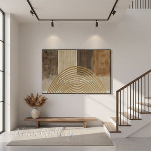 Wabi Sabi Minimalist Abstract Oil Painting #SS289