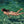 Handmade Impressionist Woman Swimming Emerald Green Canvas Oil Painting #TC040