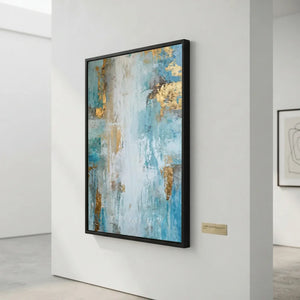 Abstract-blue-and-gold-textured-wall-art-for-hallway-05.webp