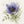 Handmade Abstract Purple Anemone Botanical Canvas Artwork #TC038