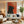 Pop Art Red Canvas Painting - Smoking Cat #SS262