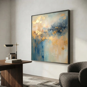 Blue-and-Gold-Canvas-Wall-Decor-for-minimalist-wall-04.webp