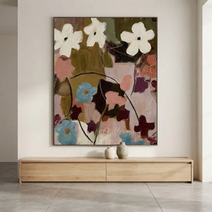 Colorful-abstract-floral-painting-above-the-wooden-cabinet-07.webp