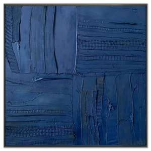 Deep-Blue-Texture-Abstract-Canvas-black-frame-02.webp