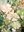 Impasto Floral Texture Oil Painting - Handmade Bloom Wall Art #SS059
