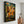 Folk Art Horse Oil Painting Retro Canvas #SS322