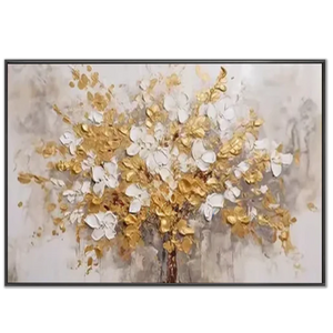 Golden-Blossoms-Tree-Art-black-frame-02.webp