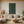Hand-Painted Forest Green 3D Textured Arch Geometric Oil Painting #SS139