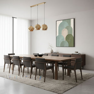 3D Heavy Impasto Arch Geometric Oil Painting #SS197