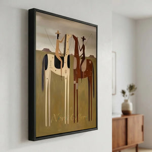 Handmade Surreal Western Oil Painting #SS324