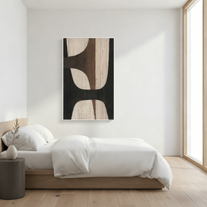 Wabi Sabi Geometric Abstract Wall Art #SS085