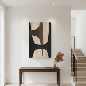 Wabi Sabi Geometric Abstract Wall Art #SS085