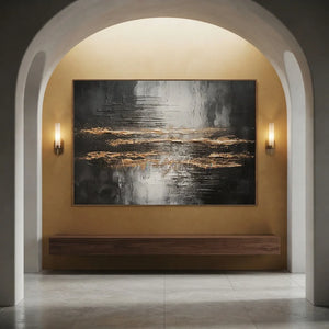 Metallic-Gold-&-Black-Abstract-Wall-Art-for-art-corridor-01.webp
