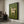 Abstract Folk Horse & Rider Oil Painting Green Canvas Art #AA010