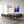 Mid-Century Blue Landscape Canvas Art | Hand-Painted #SS204