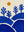 Mid-Century Blue Landscape Canvas Art | Hand-Painted #SS204