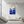 Mid-Century Blue Landscape Canvas Art | Hand-Painted #SS204