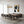 Hand-Painted Minimalist Black and Gold Dog Abstract Canvas Art #SS205