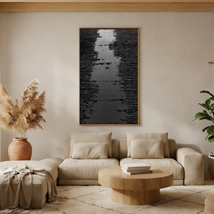 Minimalist Wabi Sabi Zen Oil Painting #SS088