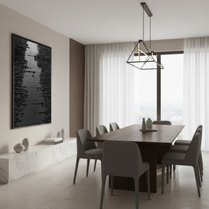Minimalist Wabi Sabi Zen Oil Painting #SS088