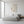 3D Heavy Impasto White Abstract Geometric Oil Painting #SS202