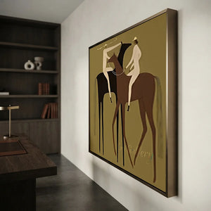 Modern-Abstract-Two-Rider-Horse-Art-for-minimalist-study-05.webp