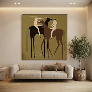 Modern-Abstract-Two-Rider-Horse-Art-for-modern-living-room-decor-01.webp