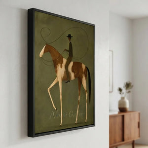 Handmade Figurative Canvas Art for Modern Decor #SS327