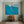 Textured Ocean Wave Surfing Art - Dynamic Blue & White #NM662