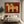 Red Folk Art Patterned Horse Painting #SS353