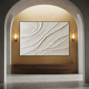 Subtle-Waves-White-Textured-Wall-Art-for-art-corridor-01.webp