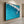 Azure Wave Rider Textured Ocean Art #NM691
